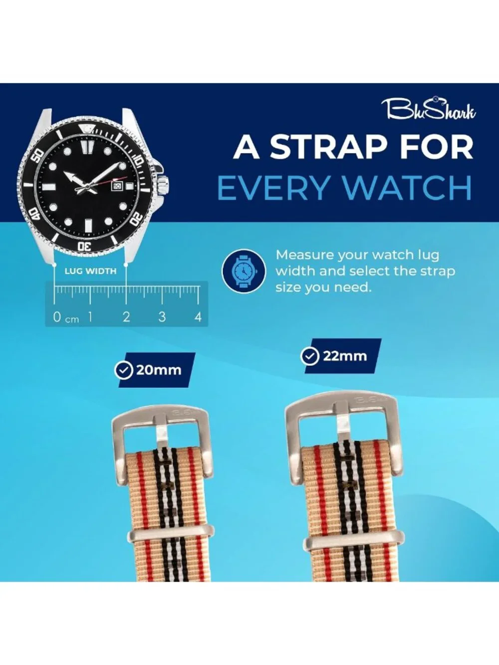 Military-Style Waterproof Watch Strap | Durable, Adjustable, Fashionable